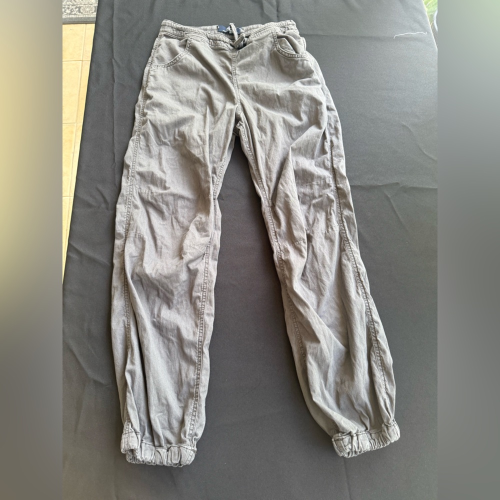 Hollister Gray Parachute Baggy Women Pants